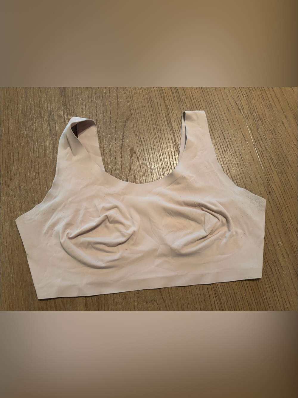 Light tan smoothiez wireless seamless bralette AERIE XL *read description